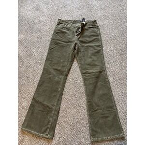 Mens Dkny‎ Felt Green Jeans Size 12